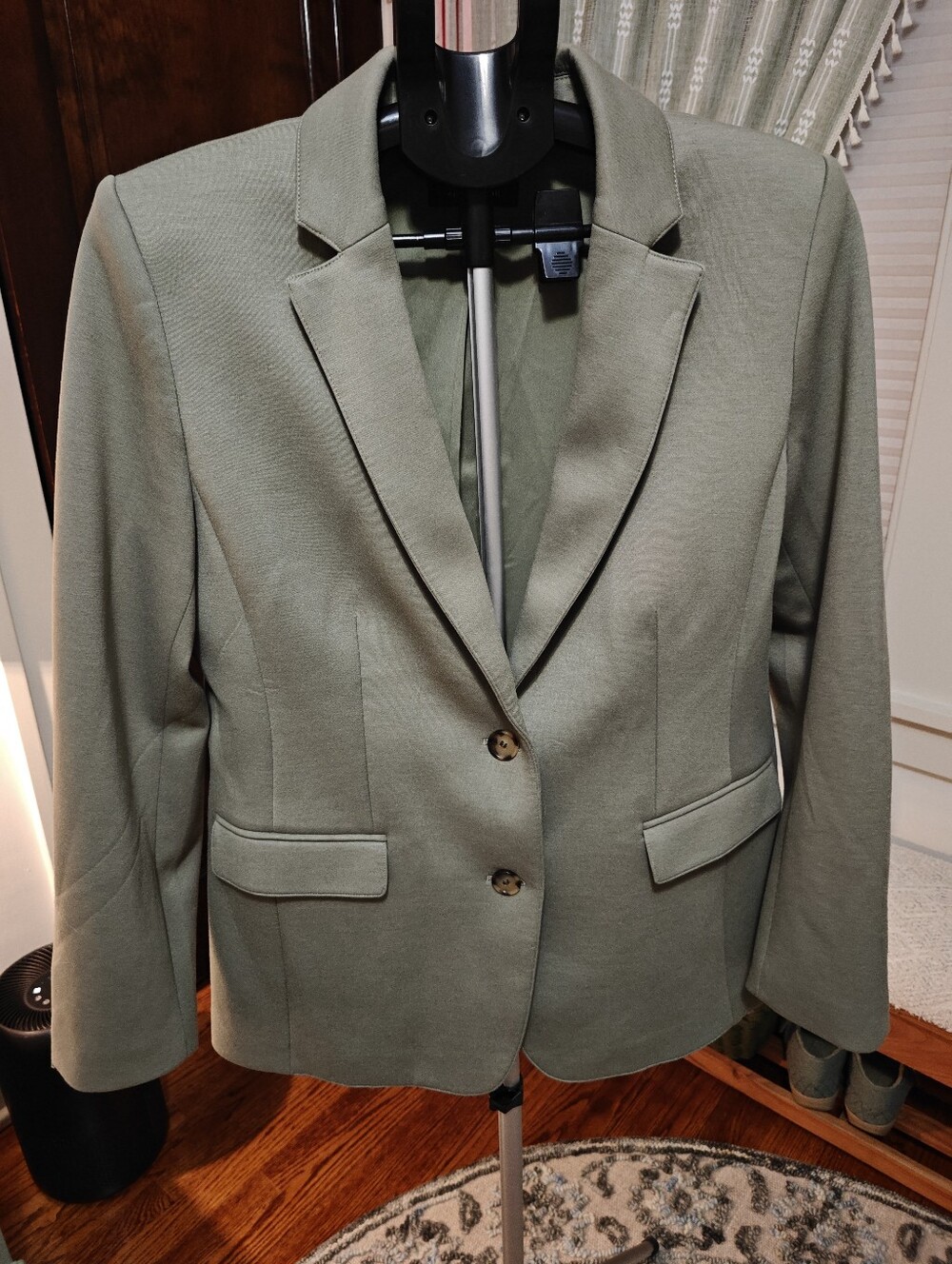 Ann Taylor Blazer Sage Green